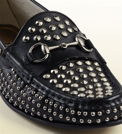 gucci mens eugene studded horsebit loafers boots|Gucci Shoes for Men .